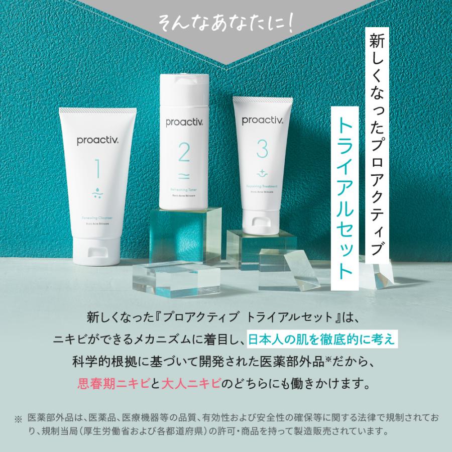 プロアクティブ＋ P10倍☆にきびケア プロアクティブ トライアルキット