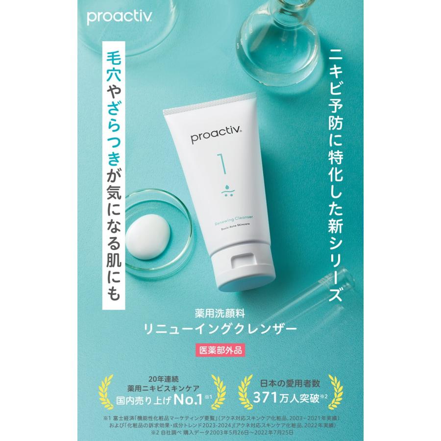 プロアクティブ＋ P2倍☆【特別セット】リニューイングクレンザー(120g