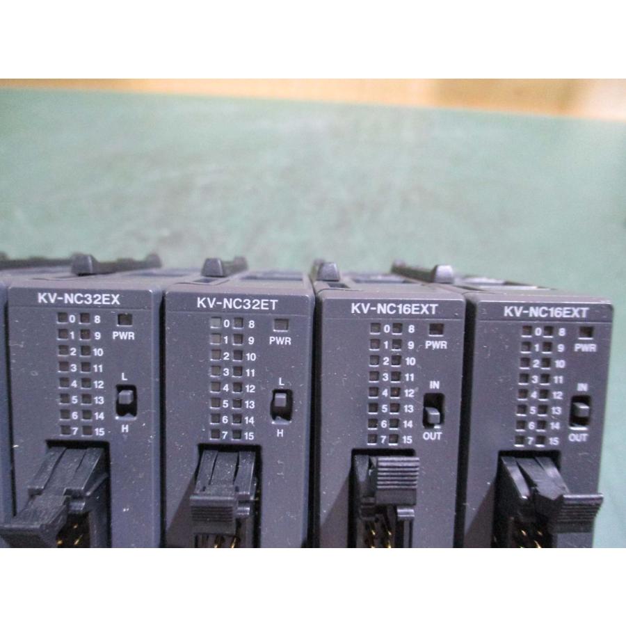 中古 KEYENCE KV-NC10L/KV-NC32T/KV-NC1EP/KV-NC32EX*2/KV-NC32ET*2/KV