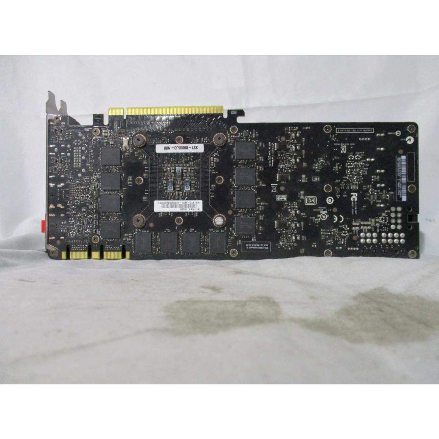 中古 NVIDIA MSI GeForce GTX TITAN X 12GB グラフィックボード