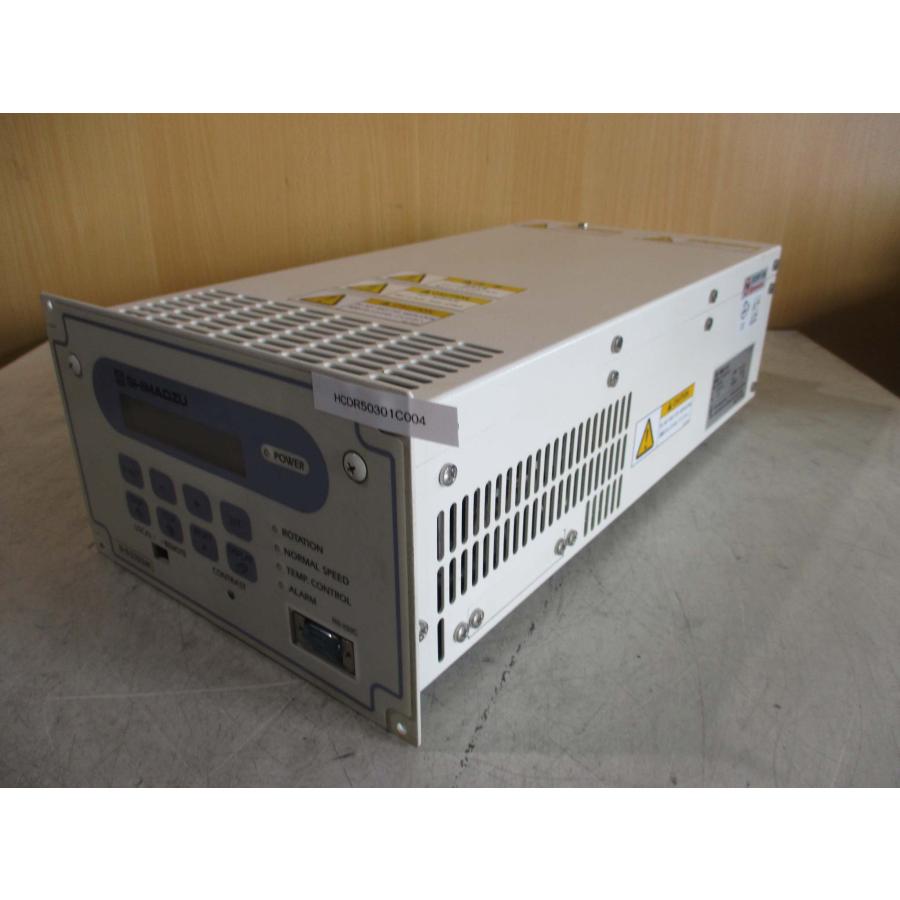中古 SHIMADZU TMP POWER UNIT EI-D3203M ターボ分子ポンプ