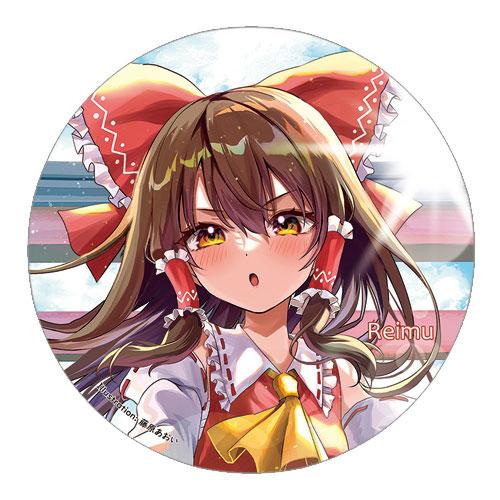 東方Project缶バッジ すなめりドリル缶バッジ 霊夢(藤原)202407 -悶KID