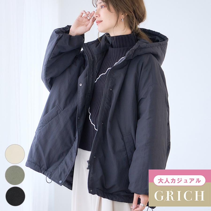 中綿ジャケット レディース 中綿コート モンスターパーカー 中綿