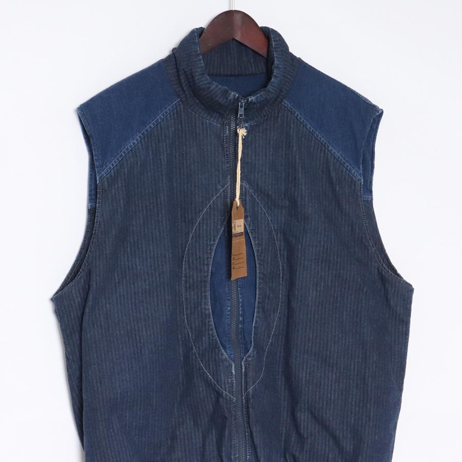 未使用 TENDERLOIN DENIM VEST Mサイズ INDIGO テンダーロイン デニム