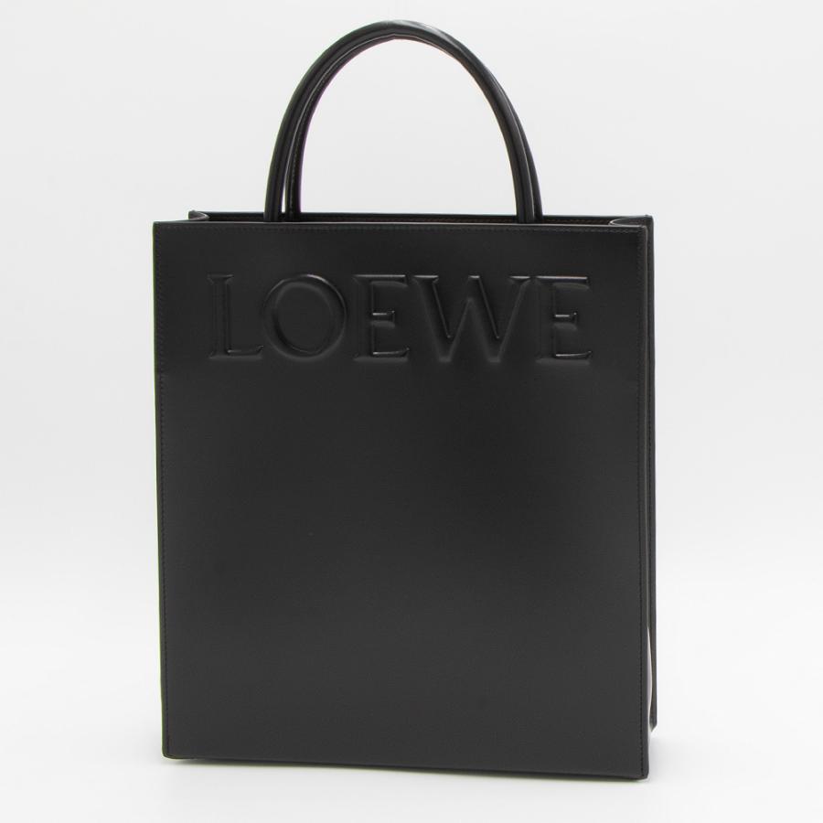 LOEWE（ロエベ） トートバッグ(2WAY仕様) ブラック A4 TOTE BAG トート