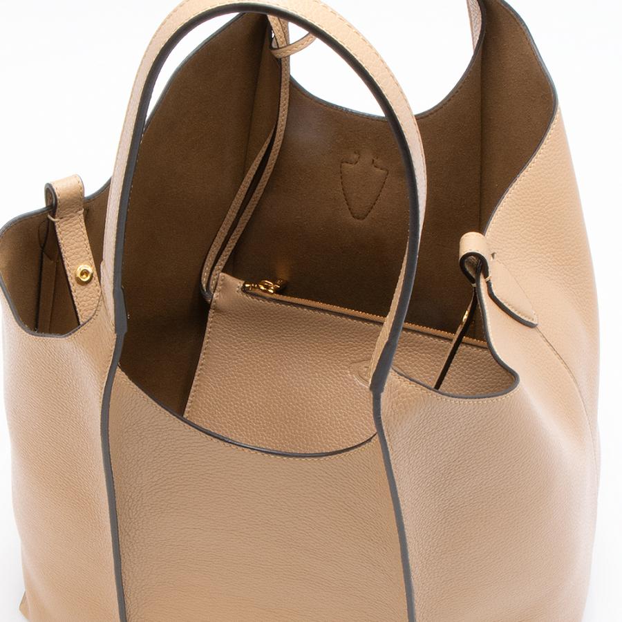 TOD'S（トッズ） トートバッグ ベージュ T TIMELESS T タイムレス