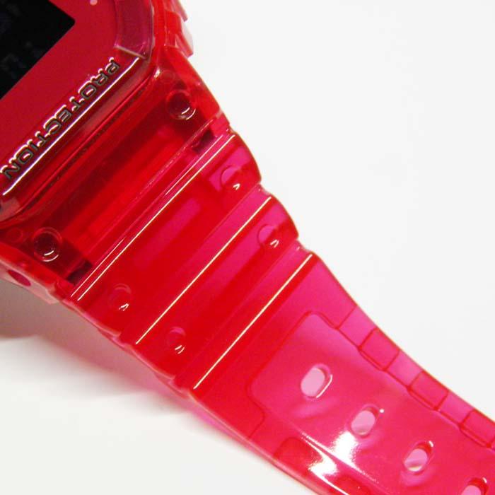 G-SHOCK DW-5600SB-4JF カラースケルトンシリーズ レッド CASIO(カシオ