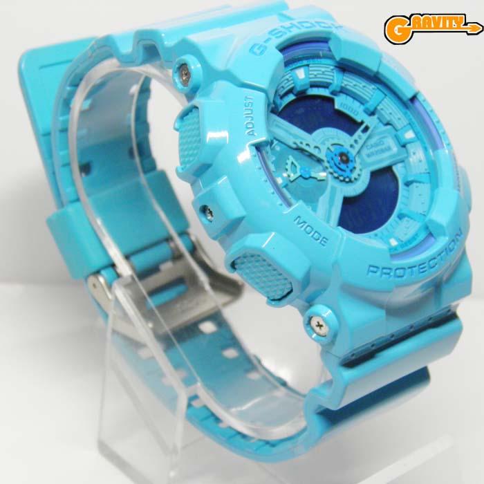G-SHOCK GA-110B-2JF Hyper Colors(ハイパーカラーズ)ブルーモデル