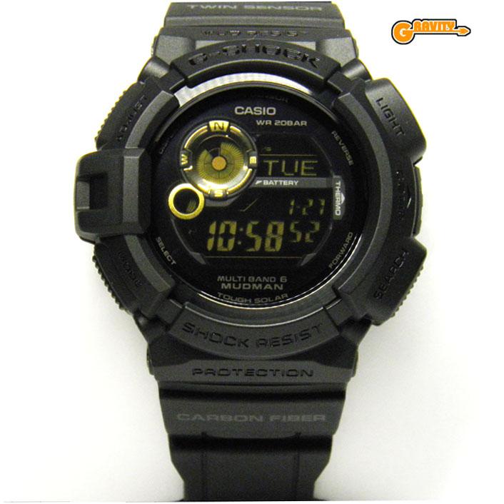 G-SHOCK GW-9300GB-1JF ブラック×ゴールドシリーズ MUDMAN(マッドマン