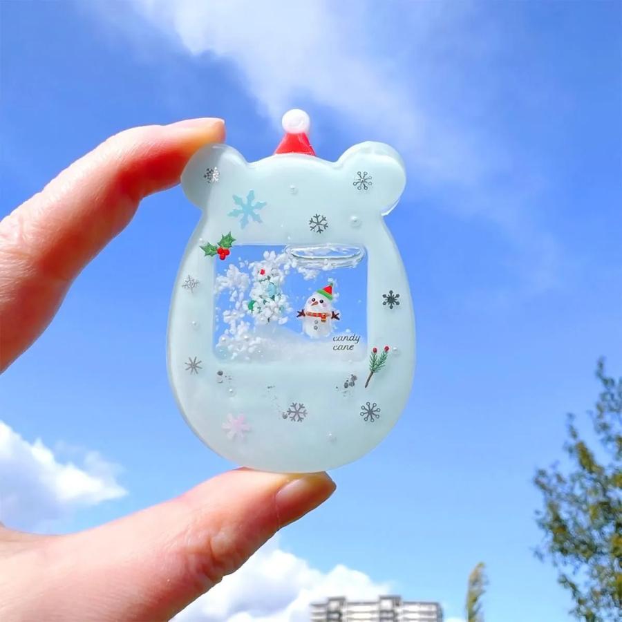 シリコン型・モールド くまのゲーム機 カシャカシャ シリコンモールド