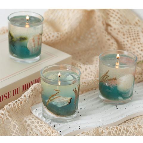 ジェルキャンドル 8色セット 手作り ハンドメイド ワックスゼリー