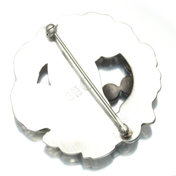 Georg Jensen（ジョージ ジェンセン） ブローチ ムーンストーン ダヴ