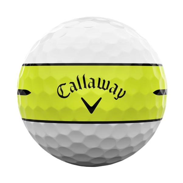 数量限定2ダースパック】Callaway CHROME TOUR 360° YELLOW STRIPE