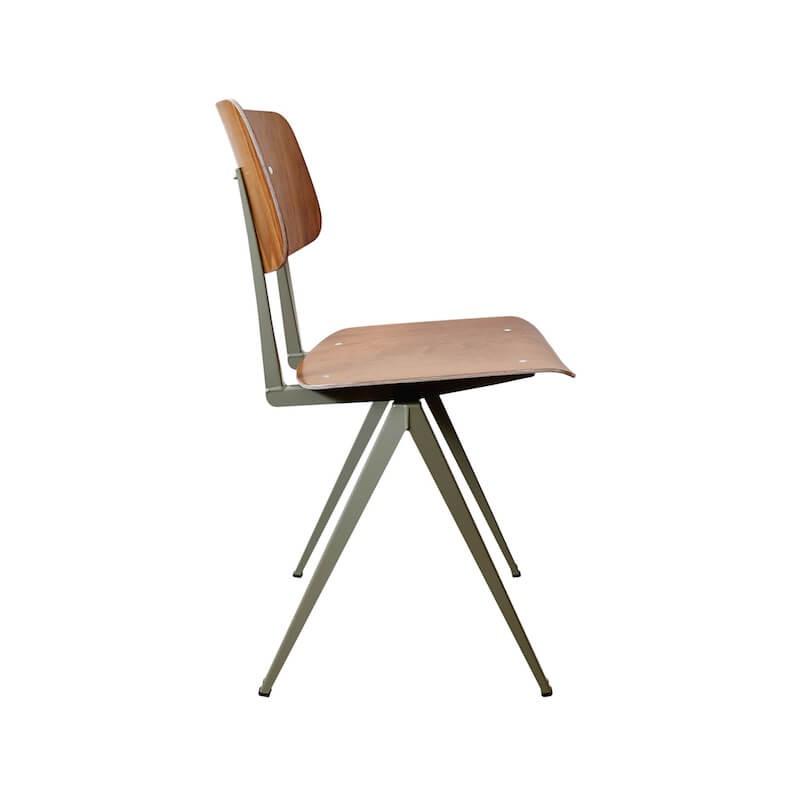 送料無料】コンパスチェア S.16 ブラウン / セメントグレイ