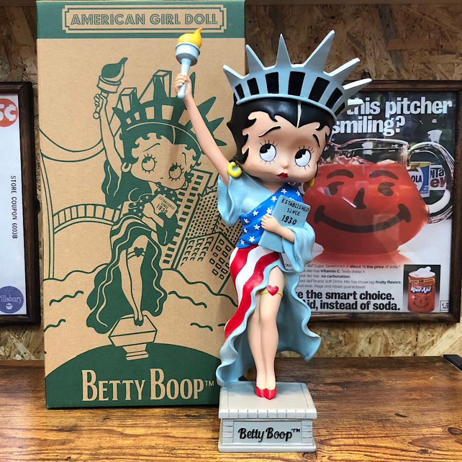 Betty Boop American Figure 自由の女神 フィギュア ベティちゃん