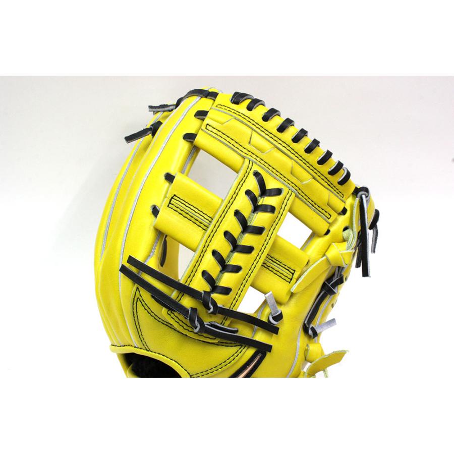 己極 ハイゴールド グローブ 軟式用 OKG-7105 SRレモンイエロー 三塁