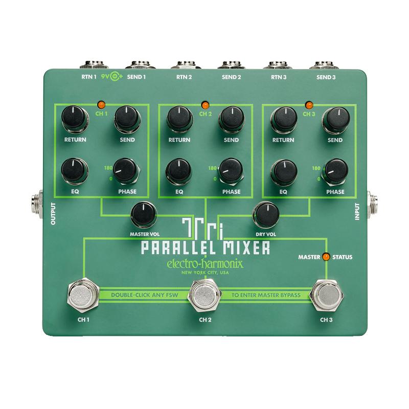 electro-harmonix Tri Parallel Mixer【エフェクトループ/ミキシング