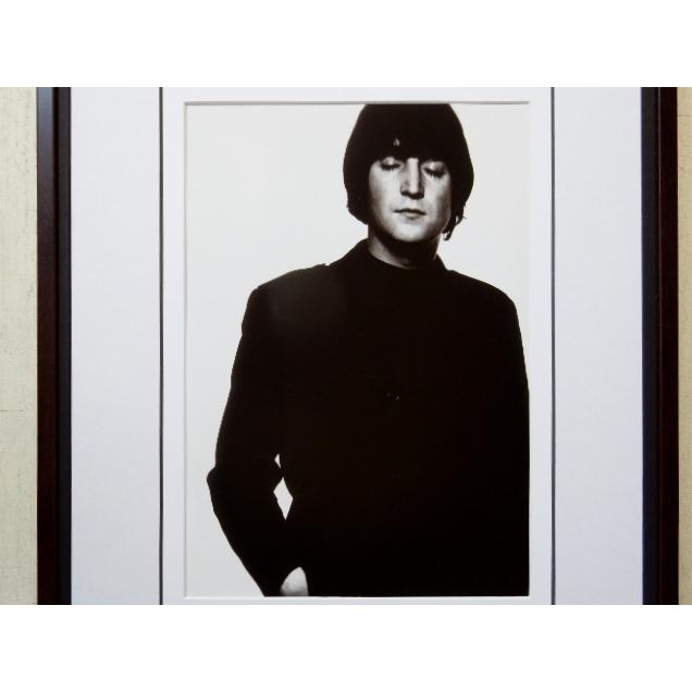 ジョン・レノン/1965/アート ピクチャ-額装/John Lennon/Beatles