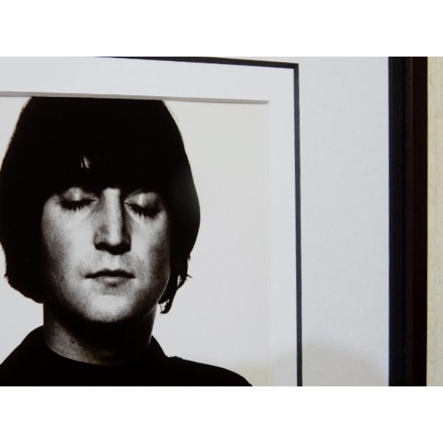 ジョン・レノン/1965/アート ピクチャ-額装/John Lennon/Beatles