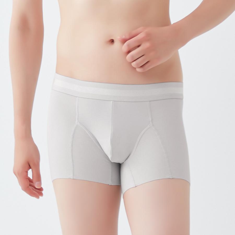 GUNZE（グンゼ） ボクサーパンツ ロング 前閉じ メンズ イケオジパンツ