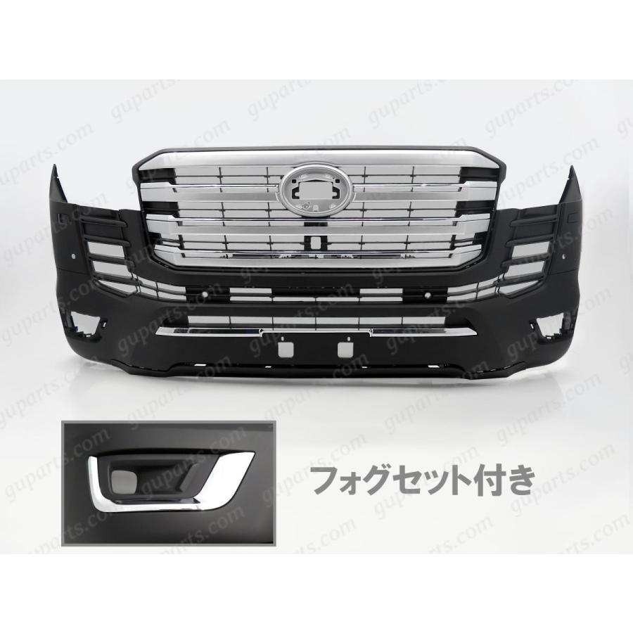 ランドクルーザー 300 ZX フロント バンパー グリル フォグ セット