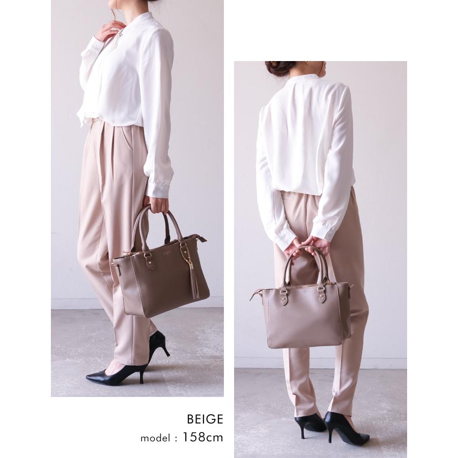 トートバッグ ショルダーバッグ レディース 2way 肩掛け タッセル