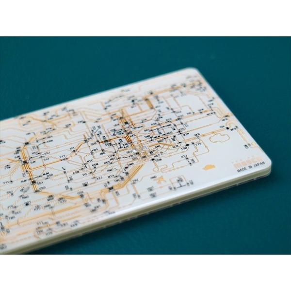 期間限定名入れ無料]moeco FLASH東京回路線図 IC-CARD case カード
