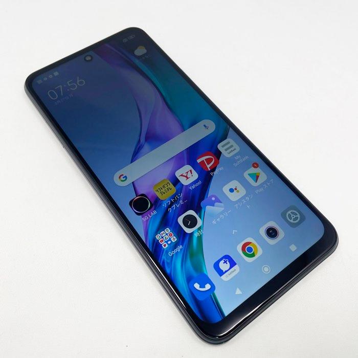 新品同様 Xiaomi Redmi Note 10T 5G ファイブジー A101XM 大容量