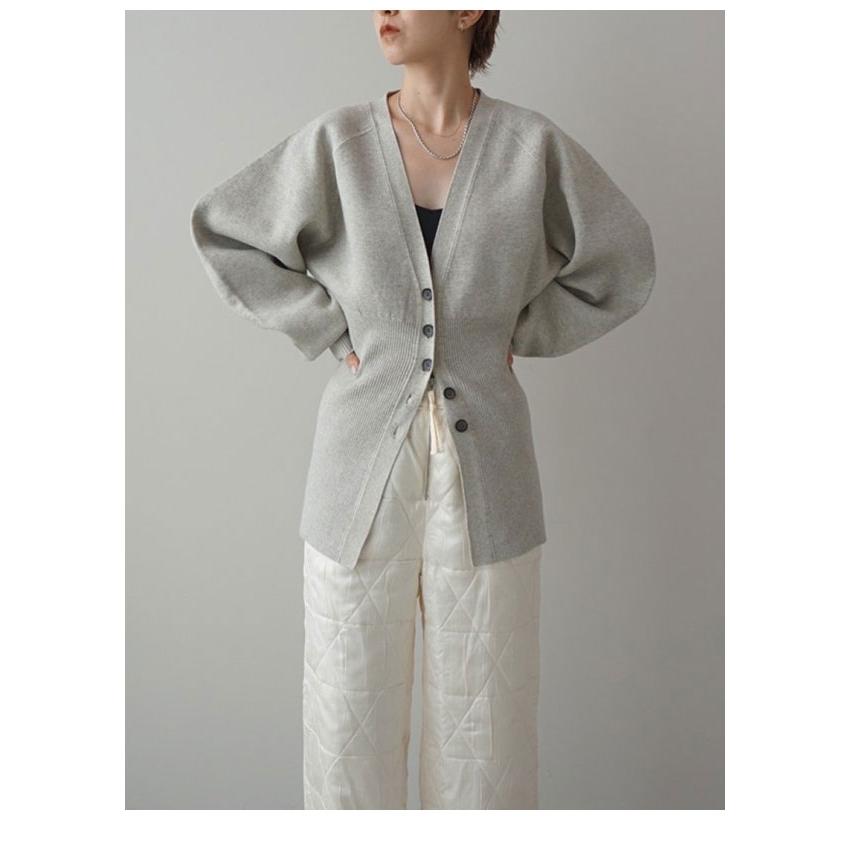 TODAYFUL トゥデイフル 2024winter トップス Waistshape Knit Cardigan