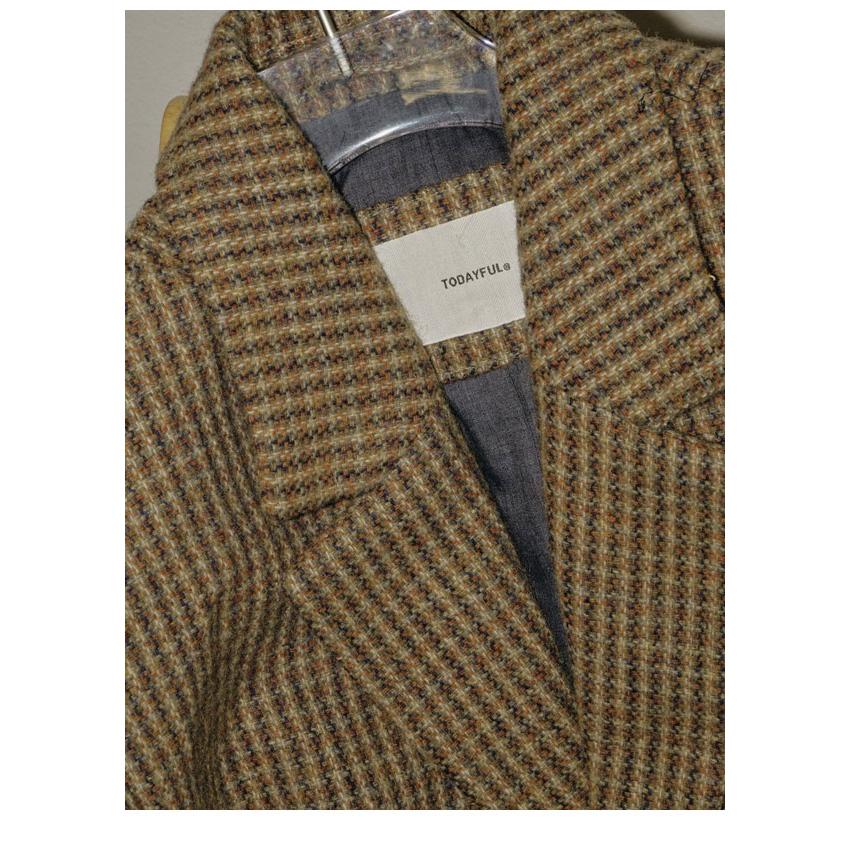 TODAYFUL トゥデイフル 2025prefall アウター Wool100% Check Jacket