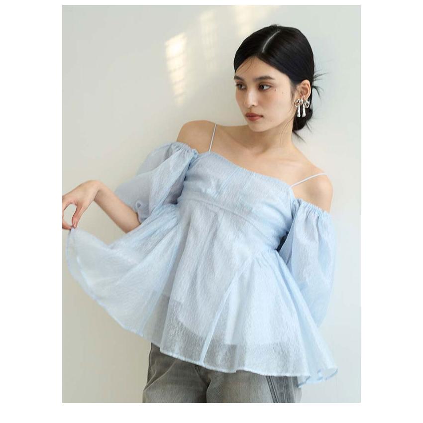 LILY BROWN（リリーブラウン） 新作10%OFF トップス 25春夏 3WAYシアー