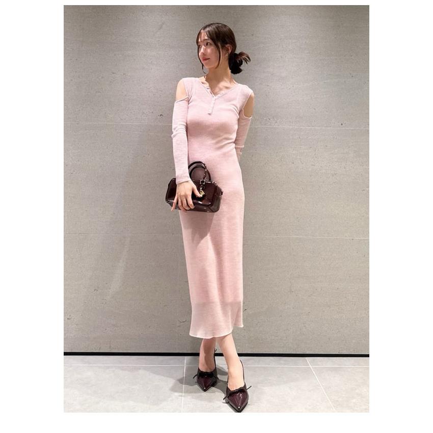 SNIDEL（スナイデル） SALE50%OFF シューズ 25秋冬 リボンパンプス