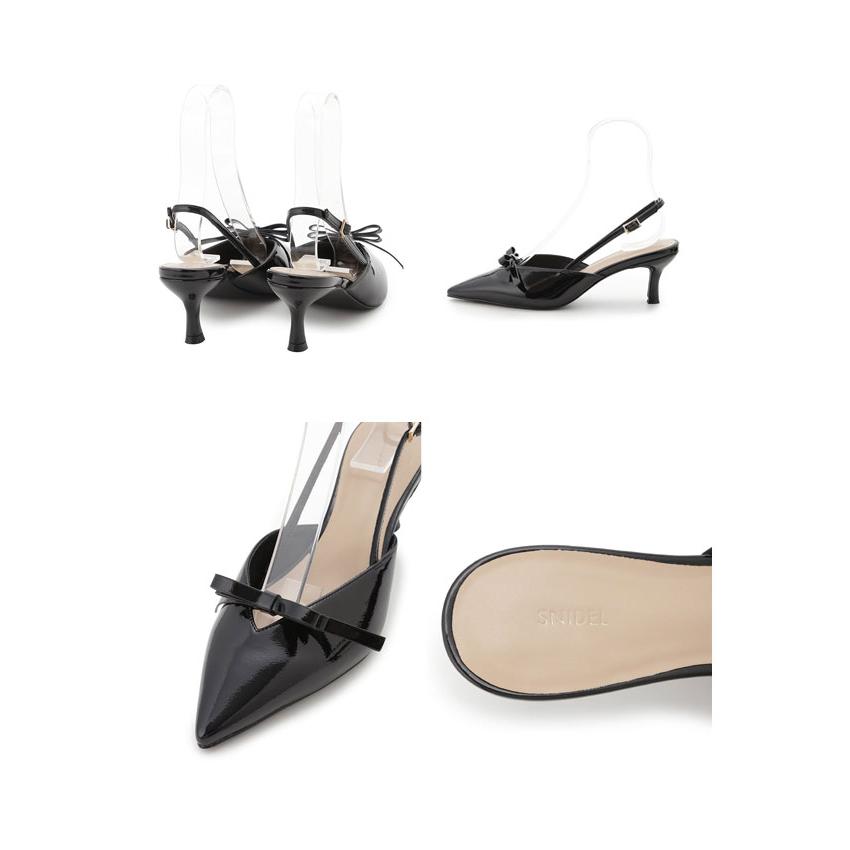 SNIDEL（スナイデル） SALE50%OFF シューズ 25秋冬 リボンパンプス