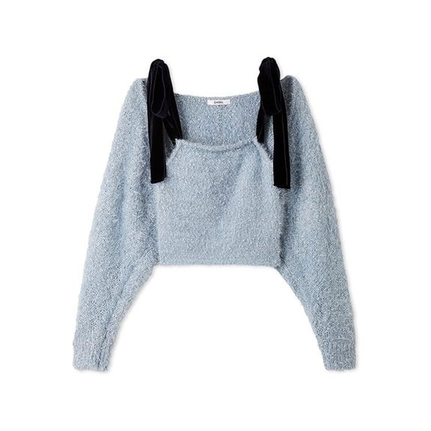 SNIDEL（スナイデル） SALE50%OFF トップス ラメニットアンサンブル