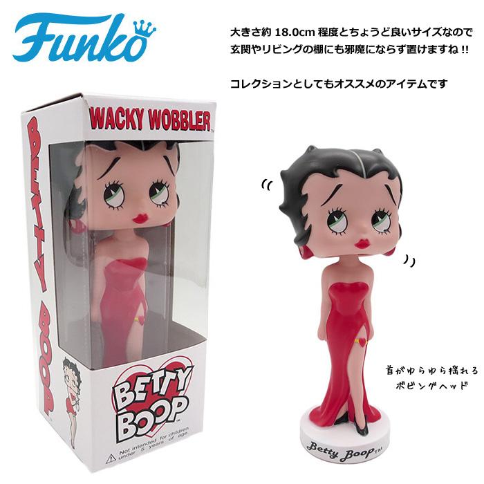 FUNKO ボビングヘッド ベティちゃん BOBBLE HEAD 首振り人形 WACKY