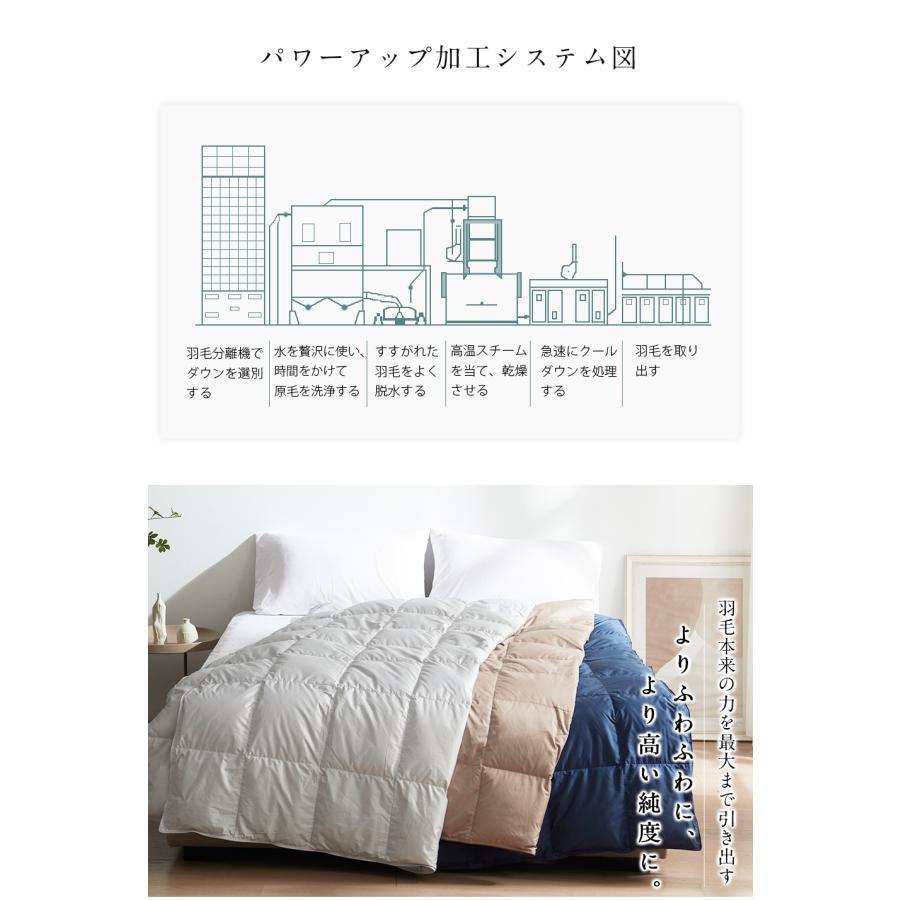 爆買!最大29％還元／ダウンケット ダブル 羽毛肌掛け布団 ダウン90