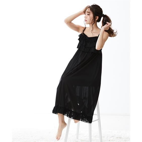 ニッセン（nissen） ランジェリー 胸元 フリル セクシー ルーム キャミ