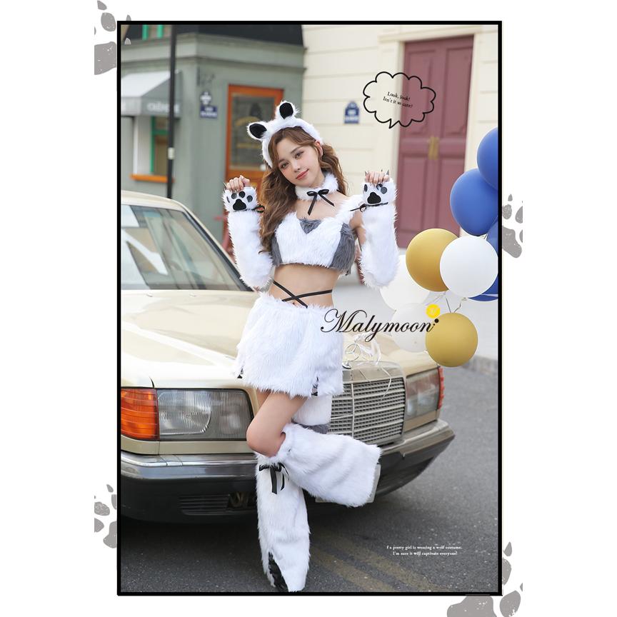 あすつく】マリームーン コスプレ 狼 オオカミ ふわもこ セクシー