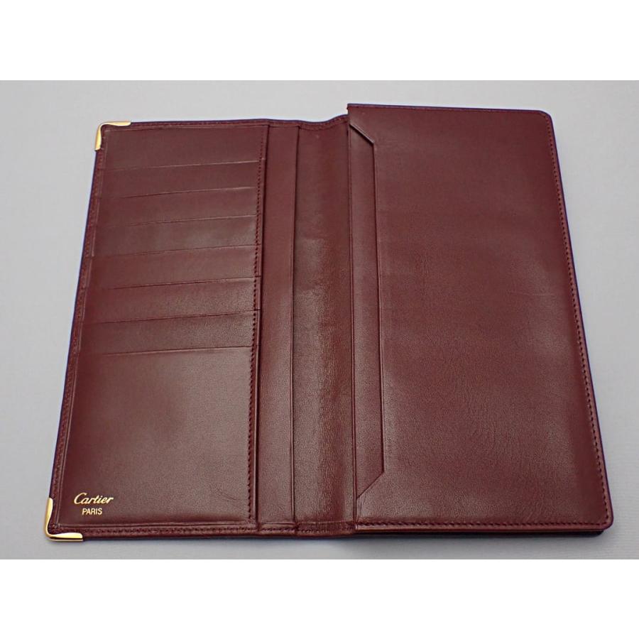 Cartier（カルティエ） マストライン 長札入れ 二つ折り 財布 札入れ