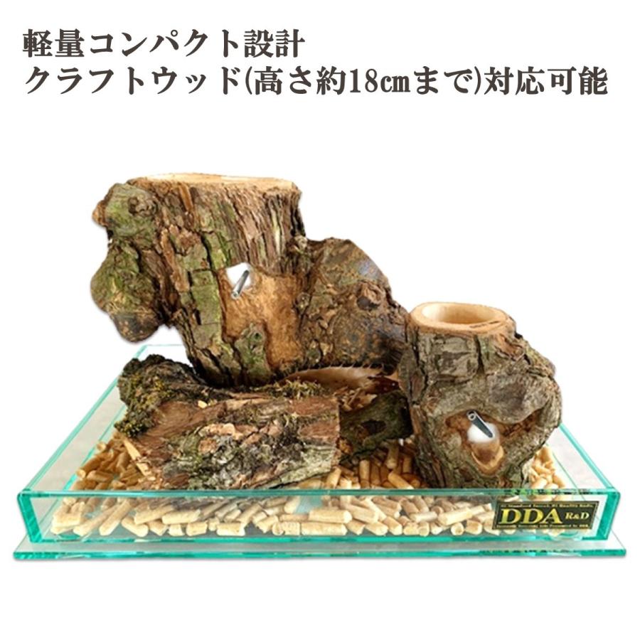 2wayクラフトBOXセット(架台・水槽) dda クワガタ カブトムシ 飼育