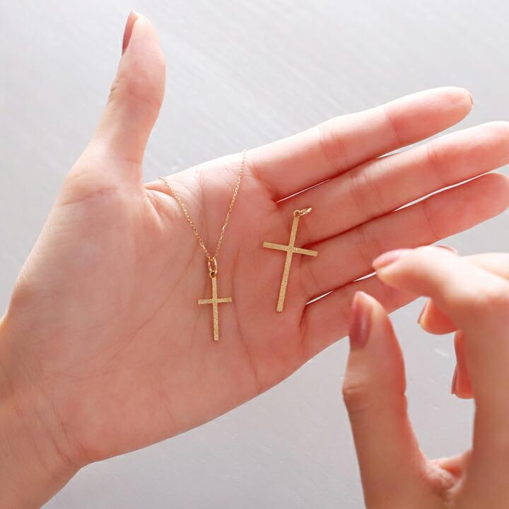 DEVAS ペンダントトップ 18金 k18 18金ネックレス クロス ペンダント