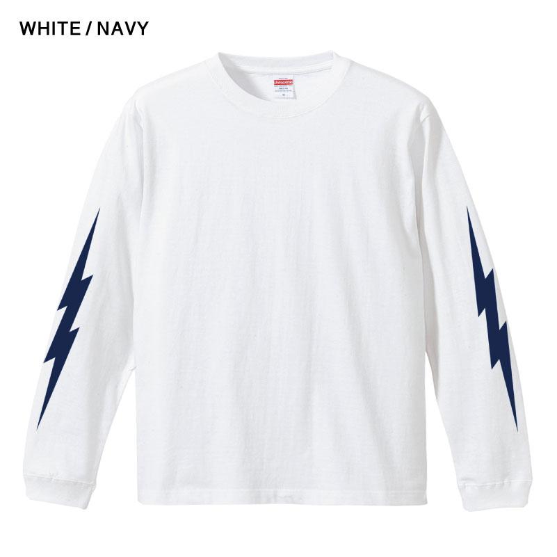 inazuma 稲妻 ロンT 1.6インチリブ トップス カットソー 長袖 メンズ