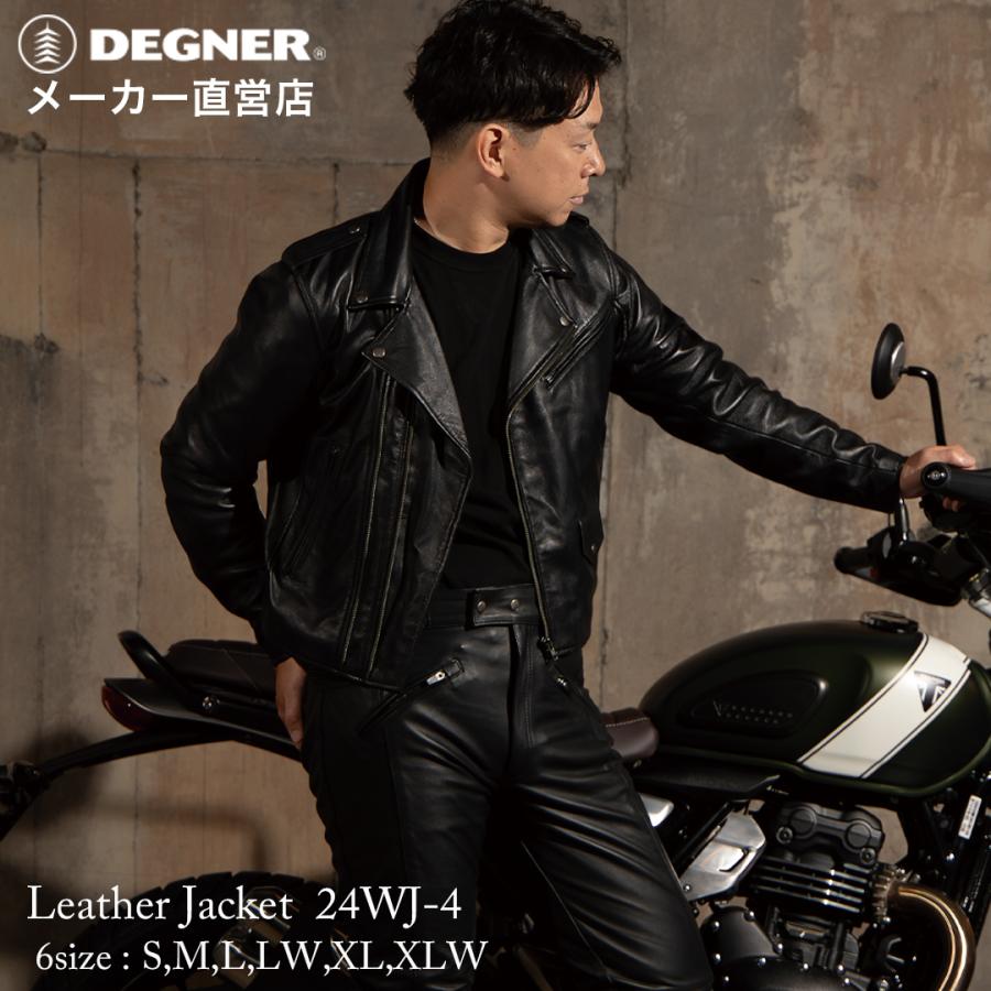 DEGNER（デグナー） メンズ レザージャケット 革ジャン ライディング