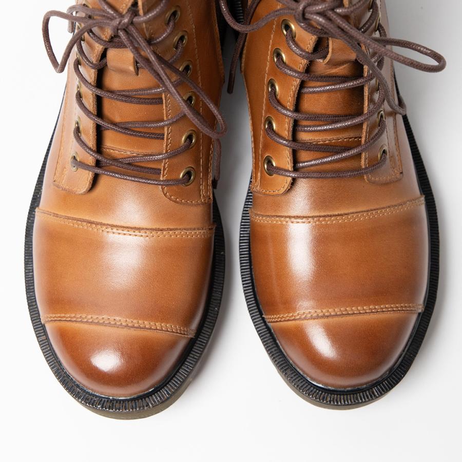 DEGNER（デグナー） シフトガード付レザーZIPブーツ レディース HS-B8A