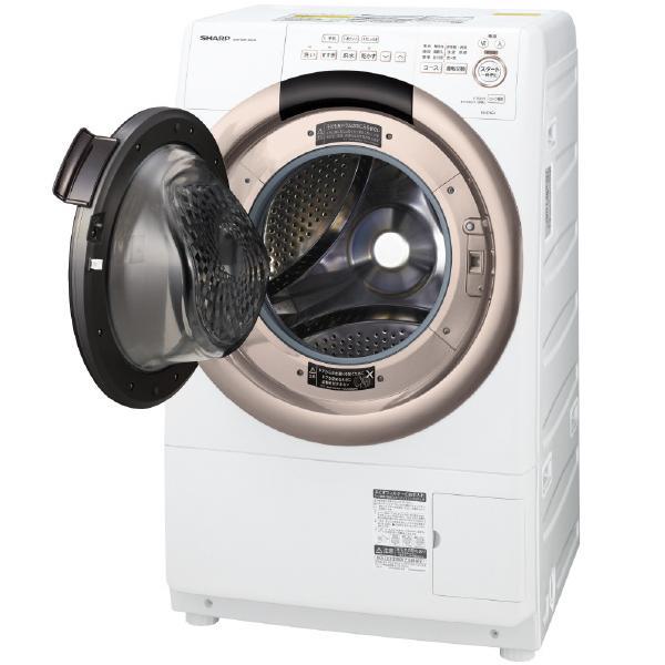 ☆在庫僅少☆北陸エリア限定☆SHARP シャープ (左開き) 7.0kgドラム式