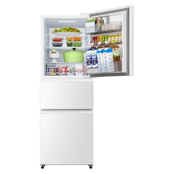 ハイセンス（HISENSE） (右開き) 295L 3ドア冷蔵庫 HR-D29E5W ホワイト