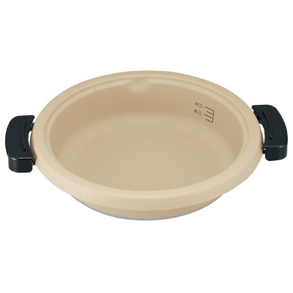 象印（ZOJIRUSHI） グリル鍋 あじまる EP-RL30E3-TA ブラウン