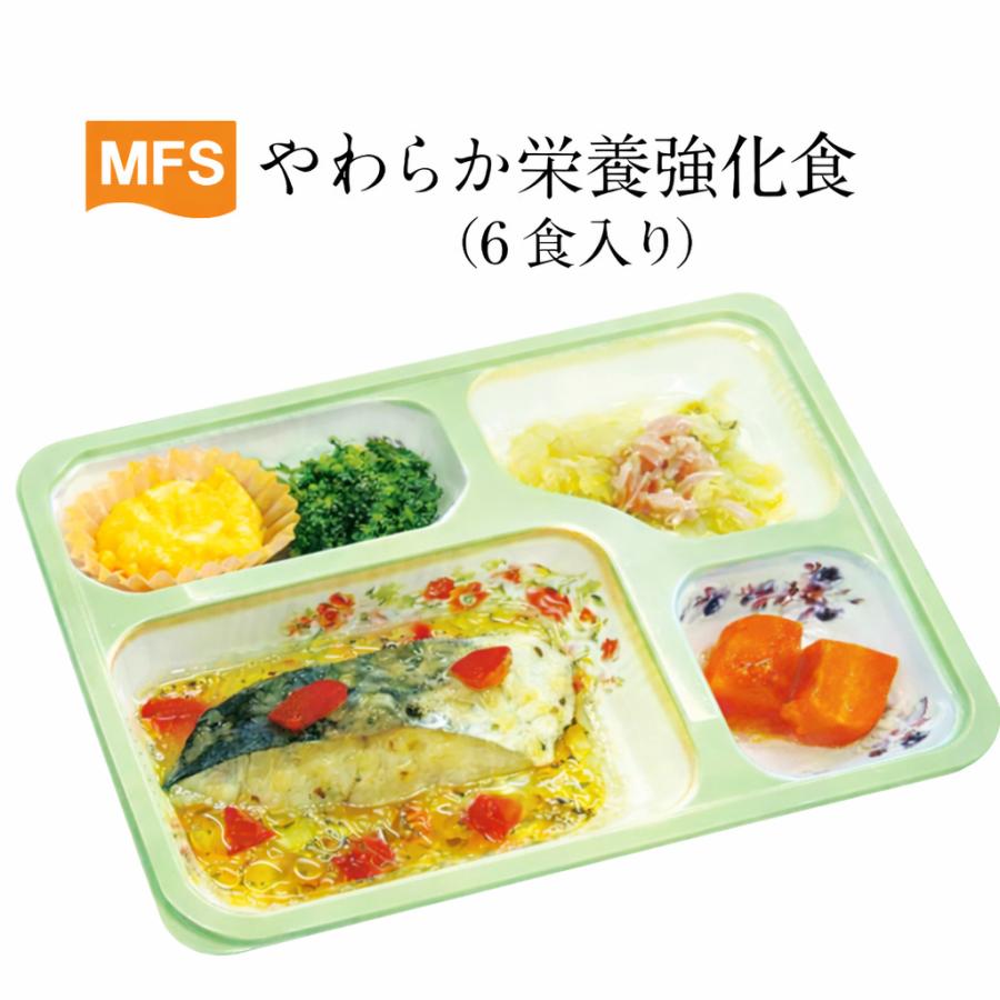 介護食 冷凍 高齢者 食事 MFSやわらか栄養強化食(お試しセット) 6食