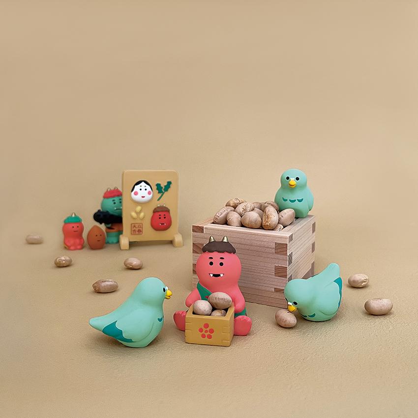 デコレ コンコンブル 鬼っこ豆っこ 豆待ち鬼 節分 DECOLE concombre