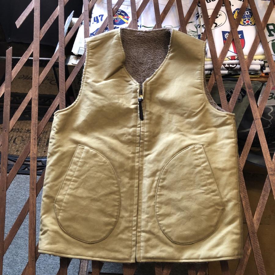 BUZZ RICKSON'S バズリクソンズ VEST, DECK (REVERSIBLE) DEMOTEX-ED